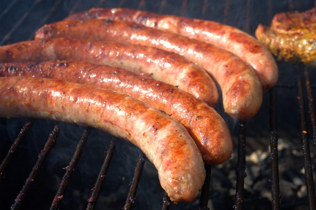 grilled sausage, barbecue party, fixed-4249707.jpg